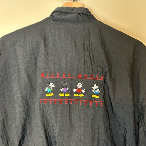 Vintage Disney Mickey Mouse International Light Jacket Large - Picture 5 of 5